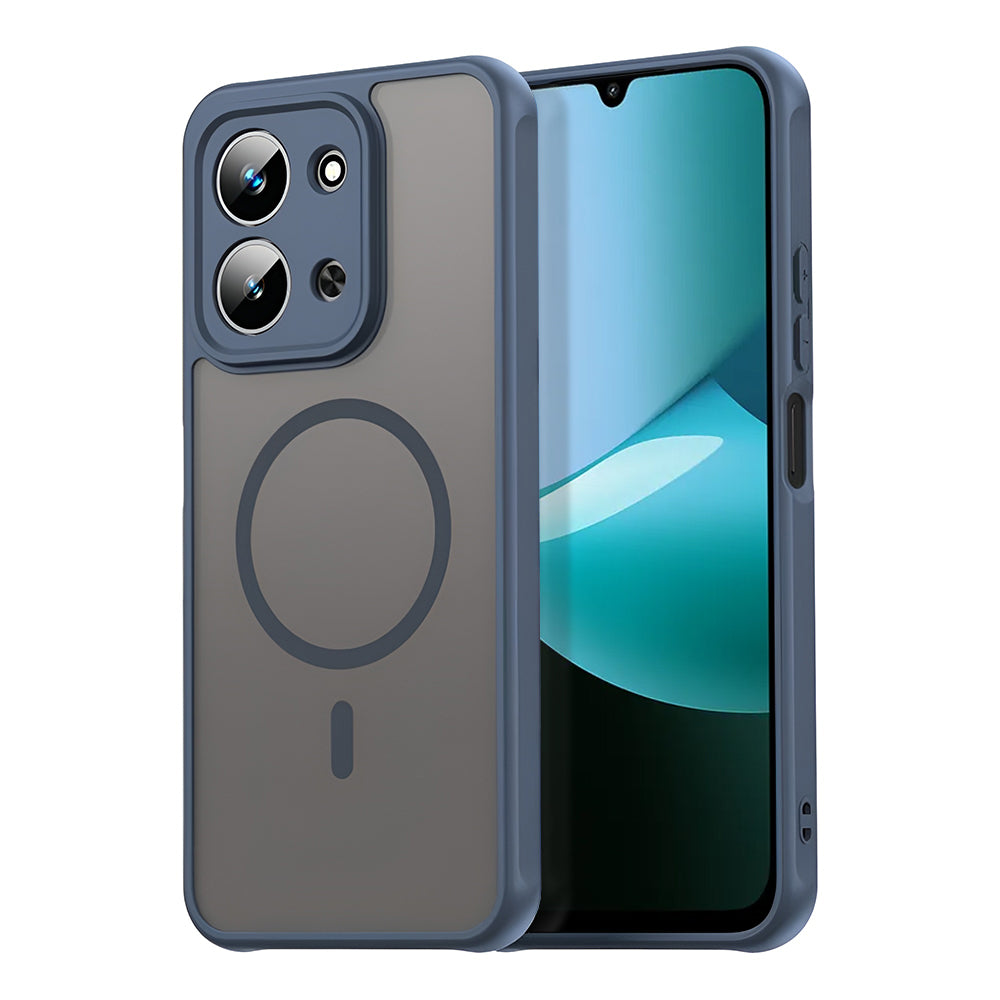 MagSafe-deksel for Xiaomi Redmi 15C 5G / 15C 4G, Techsuit, HaloFrost II, Marineblå