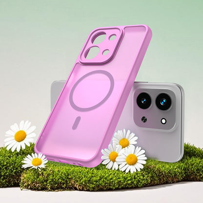 MagSafe-deksel for Xiaomi Redmi 15C 5G / 15C 4G, Techsuit, HaloFrost II, Rosa