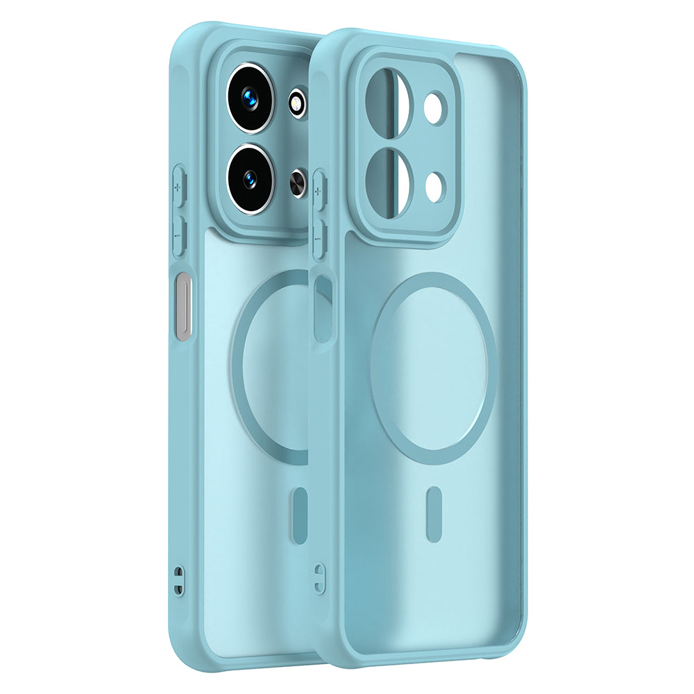 MagSafe-deksel for Xiaomi Redmi 15C 5G / 15C 4G, Techsuit, HaloFrost II, Lys Grønn