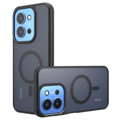 MagSafe-deksel for Xiaomi Redmi 15C 5G / 15C 4G, Techsuit, PureFrost, Satin Sort