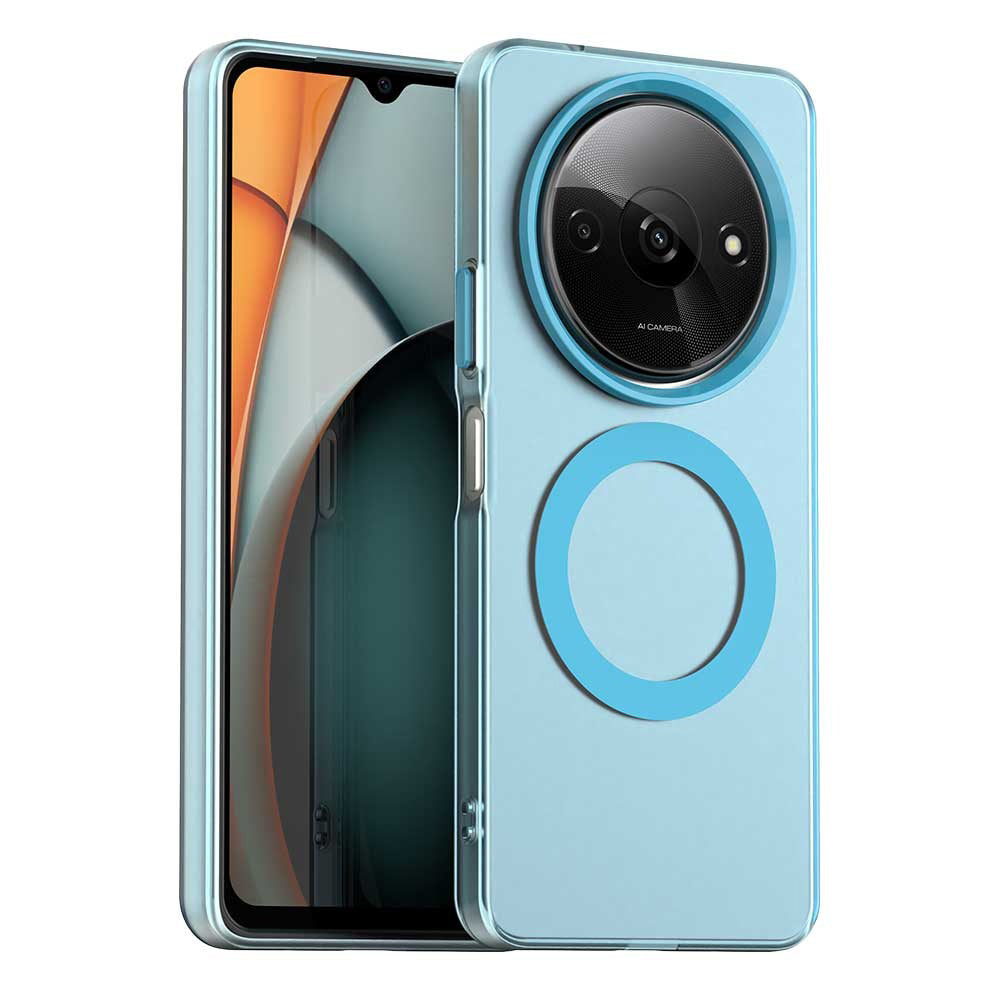 MagSafe-deksel for Xiaomi Redmi A3x / A3, Techsuit, CandyCase, Blå