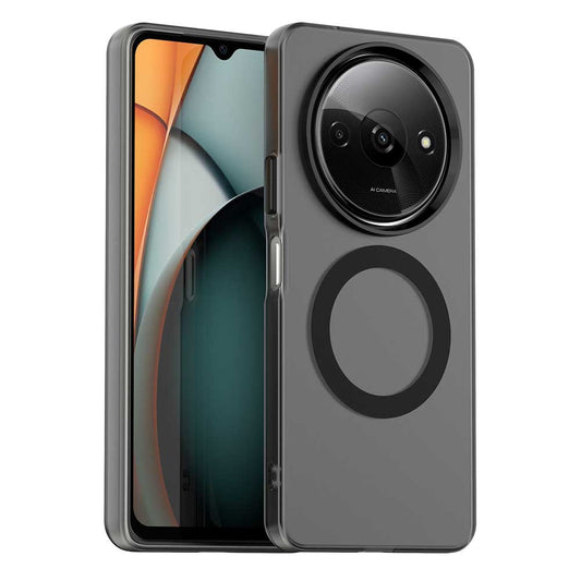 MagSafe-deksel for Xiaomi Redmi A3x / A3, Techsuit, CandyCase, Svart