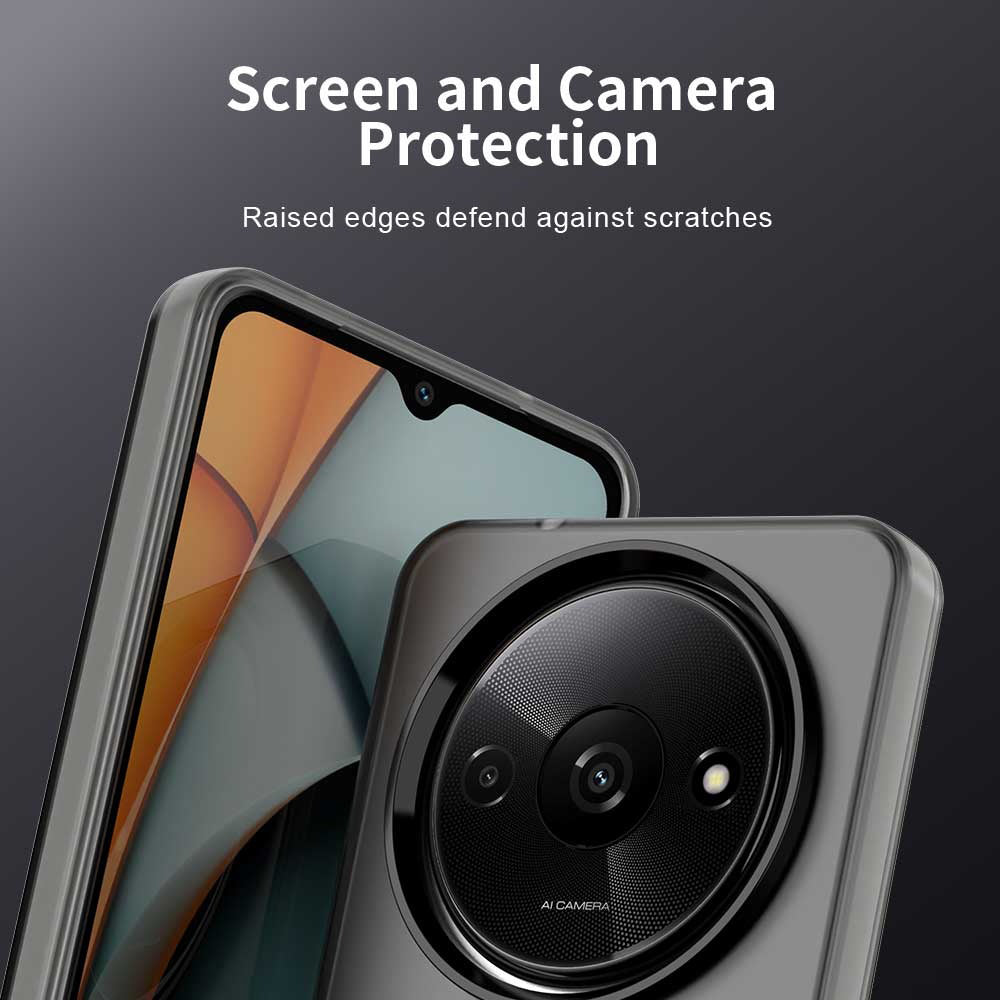 MagSafe-deksel for Xiaomi Redmi A3x / A3, Techsuit, CandyCase, Svart