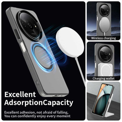 MagSafe-deksel for Xiaomi Redmi A3x / A3, Techsuit, CandyCase, Svart