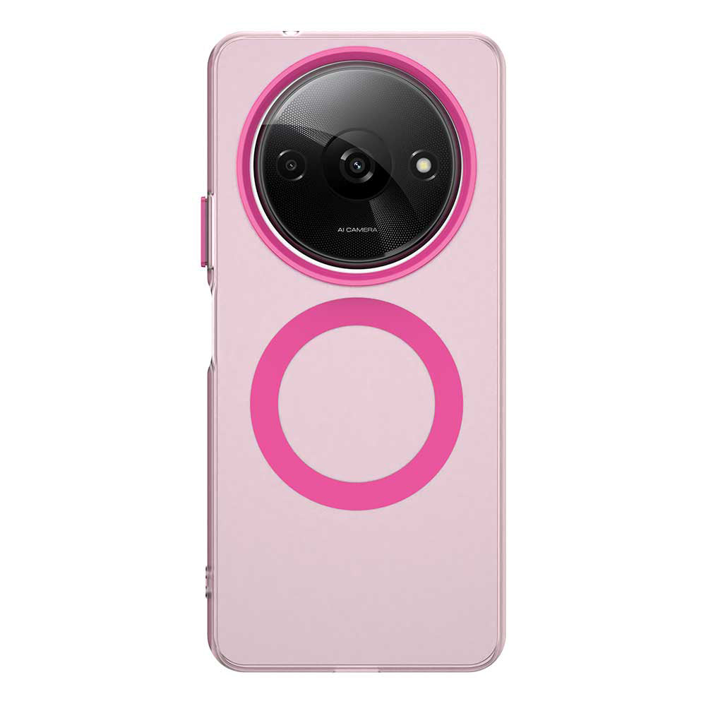MagSafe-deksel for Xiaomi Redmi A3x / A3, Techsuit, CandyCase, Rosa