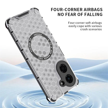 MagSafe-deksel for Xiaomi Redmi A5 4G (Regional), Techsuit, HoneyComb Shield, Svart