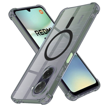 MagSafe-deksel for Xiaomi Redmi A5 4G (Standard), Techsuit, støtsikker klar, røykfarget