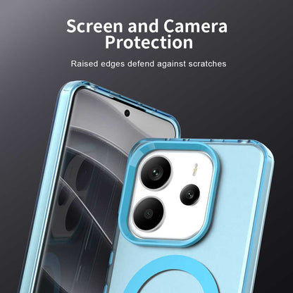 MagSafe-deksel for Xiaomi Redmi Note 14 4G (Regional), Techsuit, CandyCase, Blå