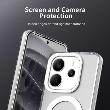 MagSafe-deksel for Xiaomi Redmi Note 14 4G (Standard), Techsuit, CandyCase, Hvit