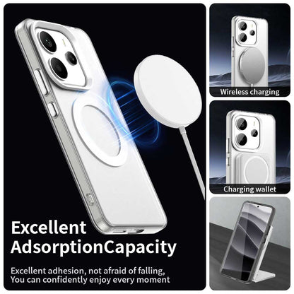 MagSafe-deksel for Xiaomi Redmi Note 14 4G (Standard), Techsuit, CandyCase, Hvit