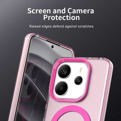 MagSafe-deksel for Xiaomi Redmi Note 14 4G (Standard), Techsuit, CandyCase, Rosa