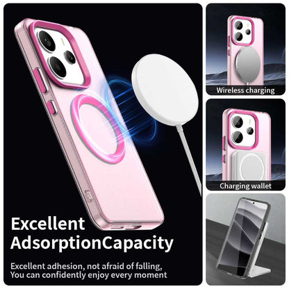 MagSafe-deksel for Xiaomi Redmi Note 14 4G (Standard), Techsuit, CandyCase, Rosa