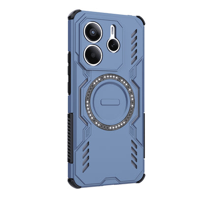 MagSafe-deksel for Xiaomi Redmi Note 14 5G, Techsuit, ArmorMag, Blå