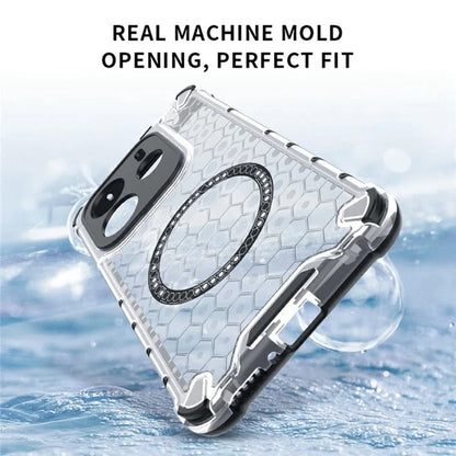MagSafe-deksel for Xiaomi Redmi Note 14 5G, Techsuit, HoneyComb Shield, svart