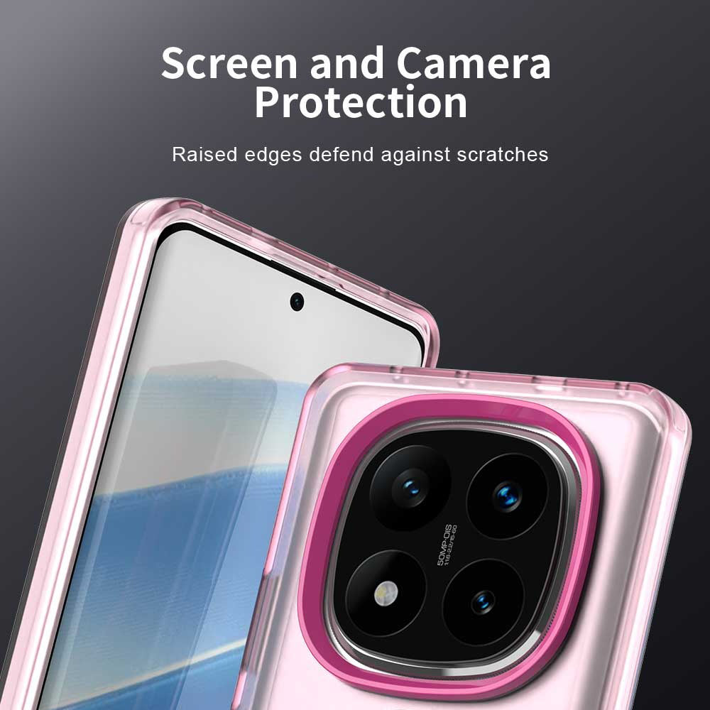 MagSafe-deksel for Xiaomi Redmi Note 14 Pro 4G, Techsuit, CandyCase, Rosa