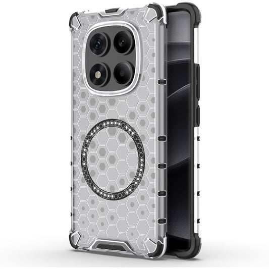 MagSafe-deksel for Xiaomi Redmi Note 14 Pro 4G, Techsuit, HoneyComb Shield, hvit