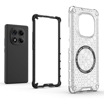 MagSafe-deksel for Xiaomi Redmi Note 14 Pro 4G, Techsuit, HoneyComb Shield, svart