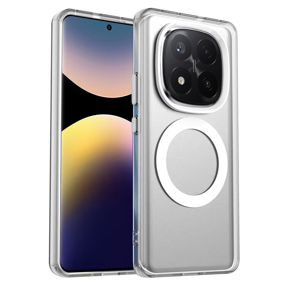 MagSafe-deksel for Xiaomi Redmi Note 14 Pro+ 5G, Techsuit, CandyCase, hvit