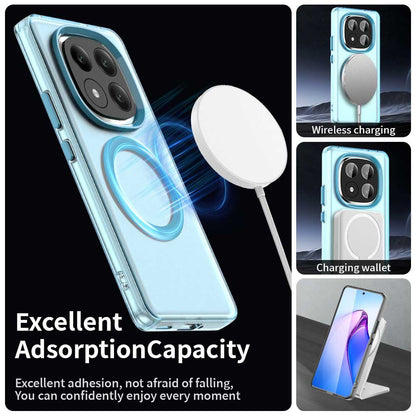 MagSafe-deksel for Xiaomi Redmi Note 14 Pro+ 5G, Techsuit, CandyCase, Blå