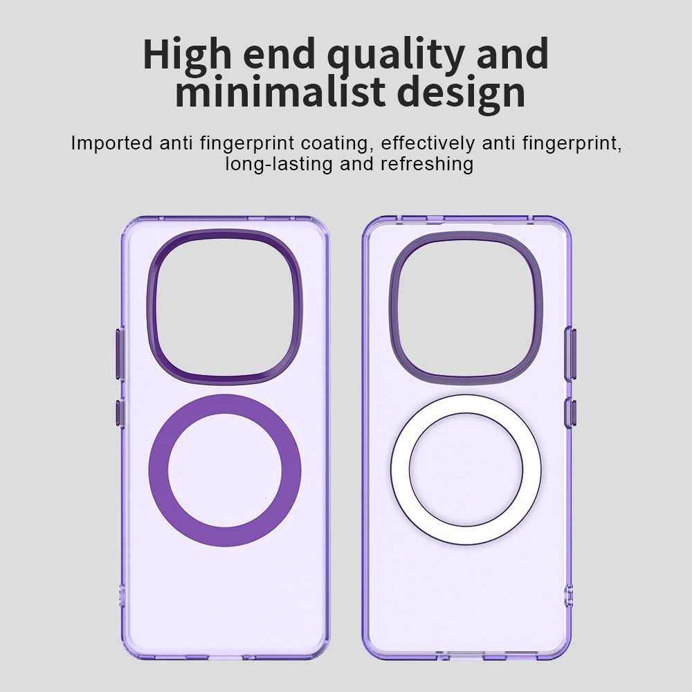MagSafe-deksel for Xiaomi Redmi Note 14 Pro+ 5G, Techsuit, CandyCase, Lilla