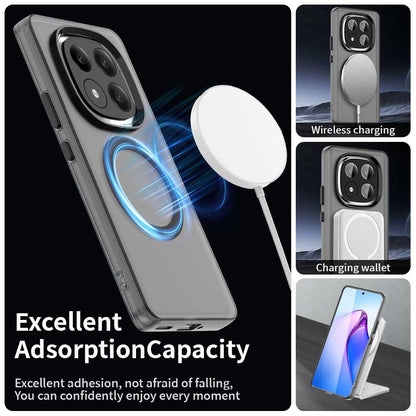 MagSafe-deksel for Xiaomi Redmi Note 14 Pro+ 5G, Techsuit, CandyCase, Svart