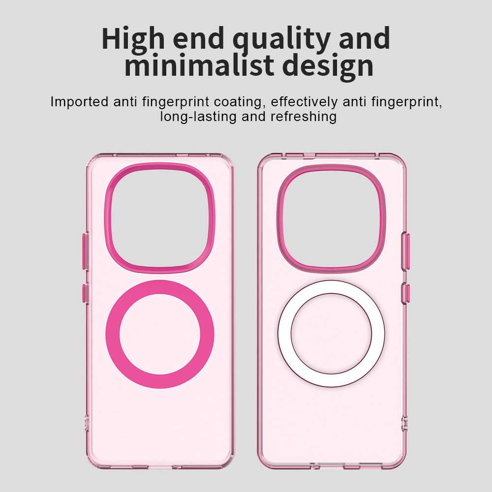 MagSafe-deksel for Xiaomi Redmi Note 14 Pro+ 5G, Techsuit, CandyCase, Rosa