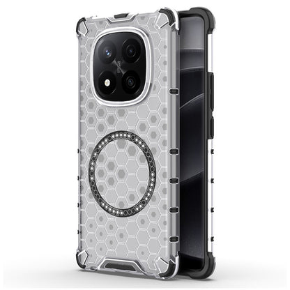 MagSafe-deksel for Xiaomi Redmi Note 14 Pro+ 5G, Techsuit, HoneyComb Shield, hvit