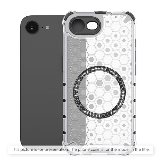 MagSafe-deksel for Xiaomi Redmi Note 14S, Techsuit, HoneyComb Shield, hvit