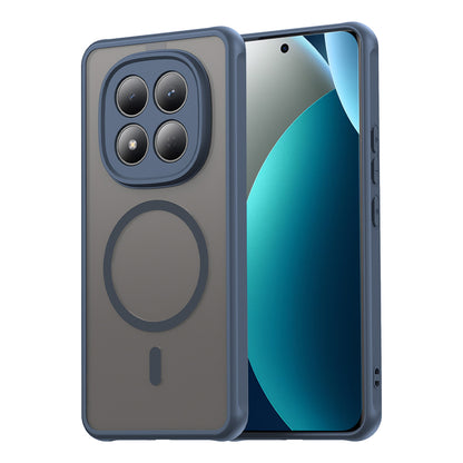 MagSafe-deksel for Xiaomi Redmi Note 15 Pro 4G, Techsuit, HaloFrost II, Marineblå