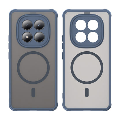 MagSafe-deksel for Xiaomi Redmi Note 15 Pro 4G, Techsuit, HaloFrost II, Marineblå