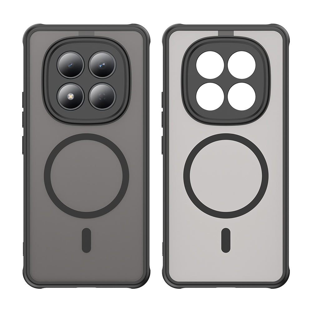 MagSafe-deksel for Xiaomi Redmi Note 15 Pro 4G, Techsuit, HaloFrost II, Svart