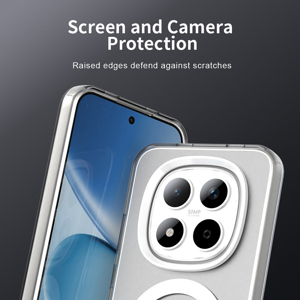 MagSafe-deksel for Xiaomi Redmi Note 15 Pro 5G, Techsuit, CandyCase, Hvit