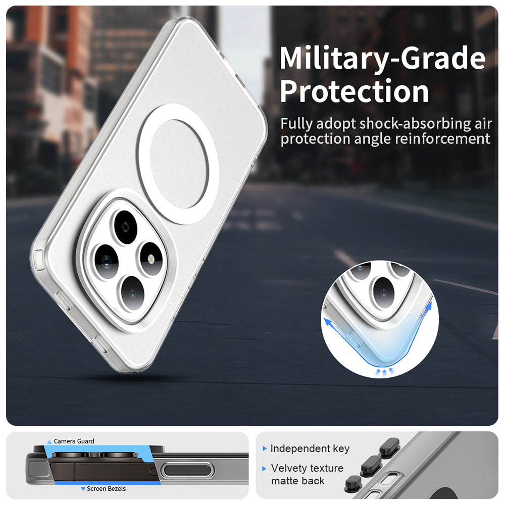 MagSafe-deksel for Xiaomi Redmi Note 15 Pro 5G, Techsuit, CandyCase, Hvit