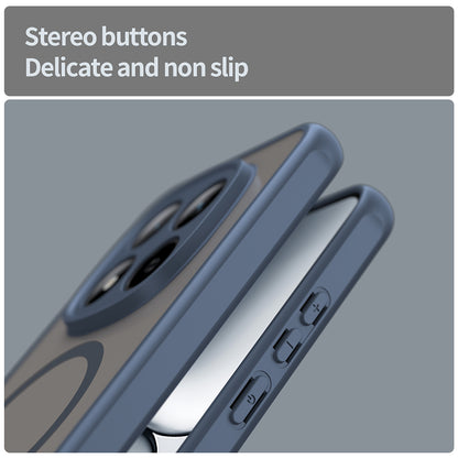 MagSafe-deksel for Xiaomi Redmi Note 15 Pro 5G, Techsuit, HaloFrost II, Marineblå