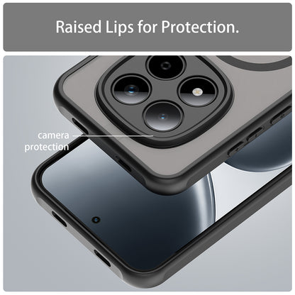 MagSafe-deksel for Xiaomi Redmi Note 15 Pro 5G, Techsuit, HaloFrost II, Svart