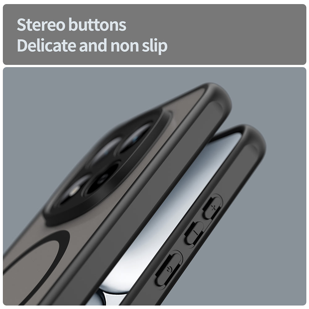 MagSafe-deksel for Xiaomi Redmi Note 15 Pro 5G, Techsuit, HaloFrost II, Svart