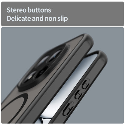 MagSafe-deksel for Xiaomi Redmi Note 15 Pro 5G, Techsuit, HaloFrost II, Svart