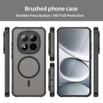 MagSafe-deksel for Xiaomi Redmi Note 15 Pro 5G, Techsuit, HaloFrost II, Svart
