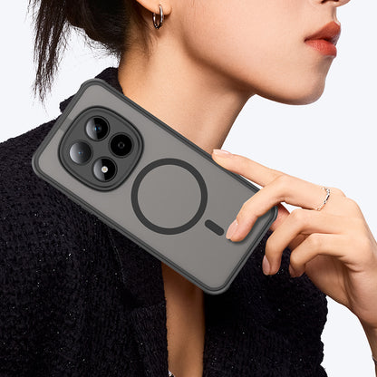 MagSafe-deksel for Xiaomi Redmi Note 15 Pro 5G, Techsuit, HaloFrost II, Svart