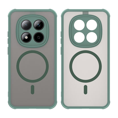 MagSafe-deksel for Xiaomi Redmi Note 15 Pro 5G, Techsuit, HaloFrost II, Grønn