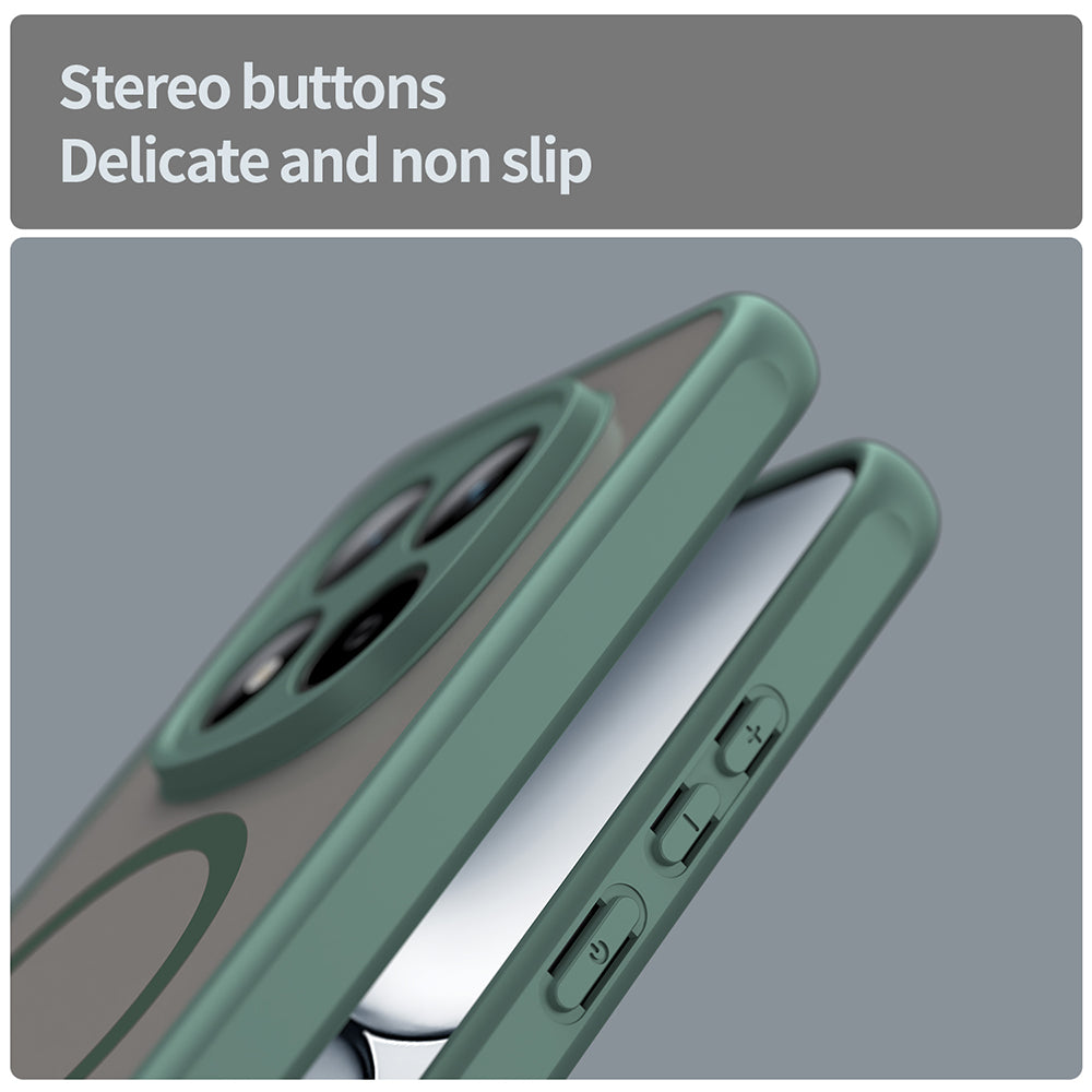 MagSafe-deksel for Xiaomi Redmi Note 15 Pro 5G, Techsuit, HaloFrost II, Grønn