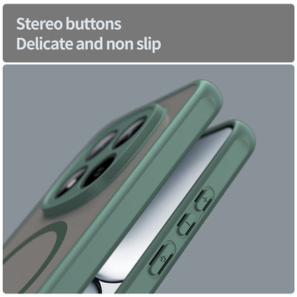 MagSafe-deksel for Xiaomi Redmi Note 15 Pro 5G, Techsuit, HaloFrost II, Grønn