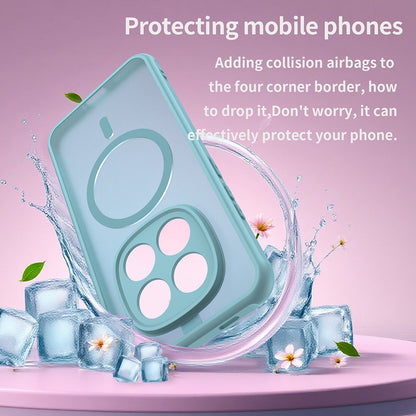 MagSafe-deksel for Xiaomi Redmi Note 15 Pro 5G, Techsuit, HaloFrost II, Lys Grønn