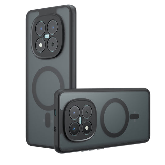 MagSafe-deksel for Xiaomi Redmi Note 15 Pro 5G, Techsuit, PureFrost, Satinert Svart