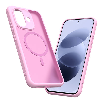 MagSafe-deksel til Xiaomi Redmi Note 17 4G / Note 17 5G, Techsuit, HaloFrost II, rosa