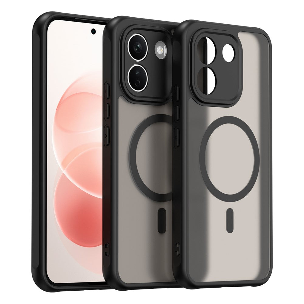 MagSafe-deksel til Xiaomi Redmi Note 17 Pro Max, Techsuit, HaloFrost II, svart