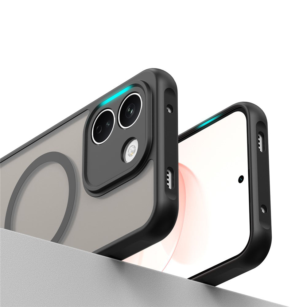 MagSafe-deksel til Xiaomi Redmi Note 17 Pro Max, Techsuit, HaloFrost II, svart