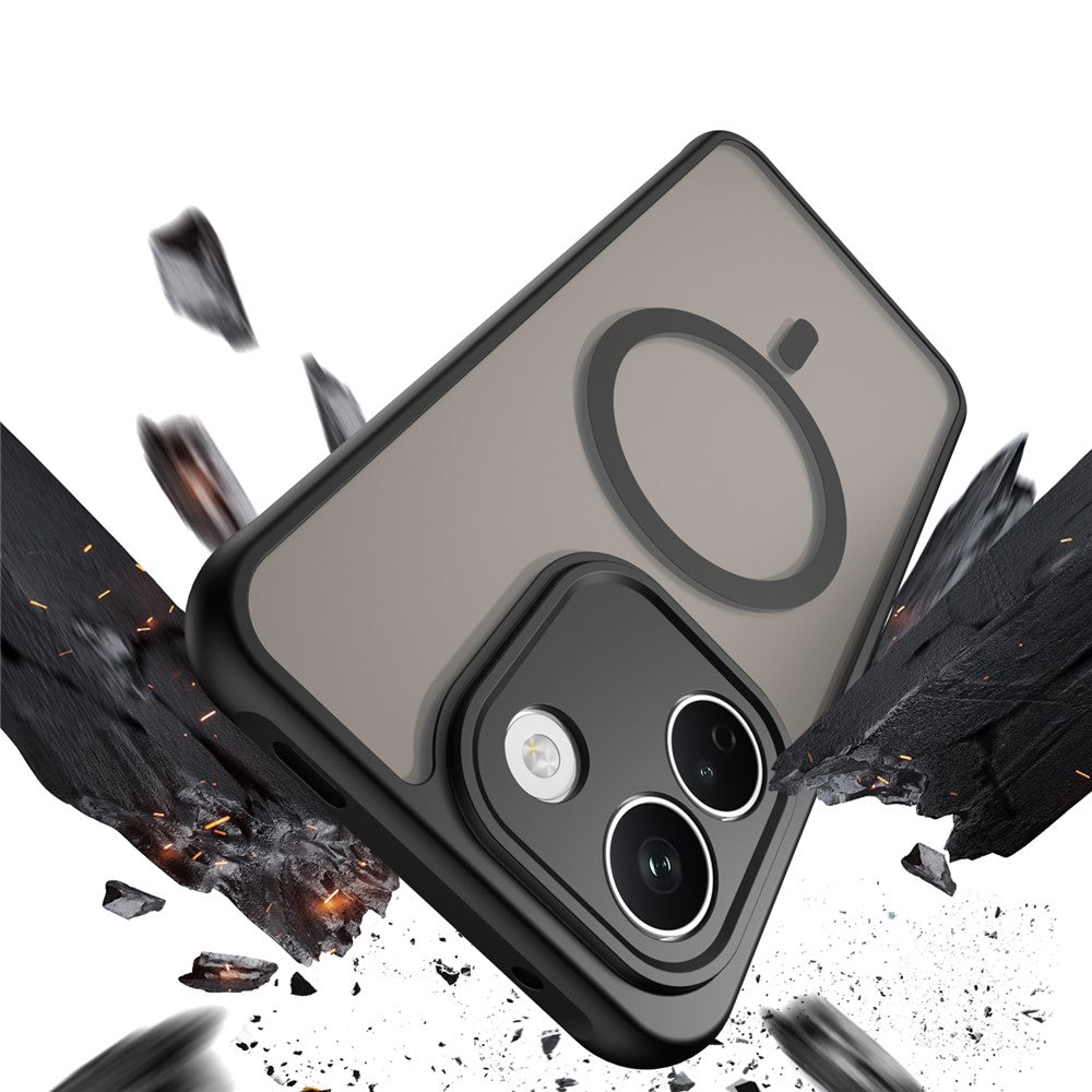 MagSafe-deksel til Xiaomi Redmi Note 17 Pro Max, Techsuit, HaloFrost II, svart