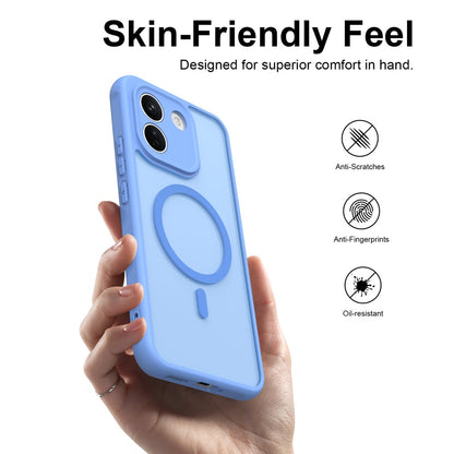 MagSafe-deksel til Xiaomi Redmi Note 17 Pro, Techsuit, HaloFrost II, blå