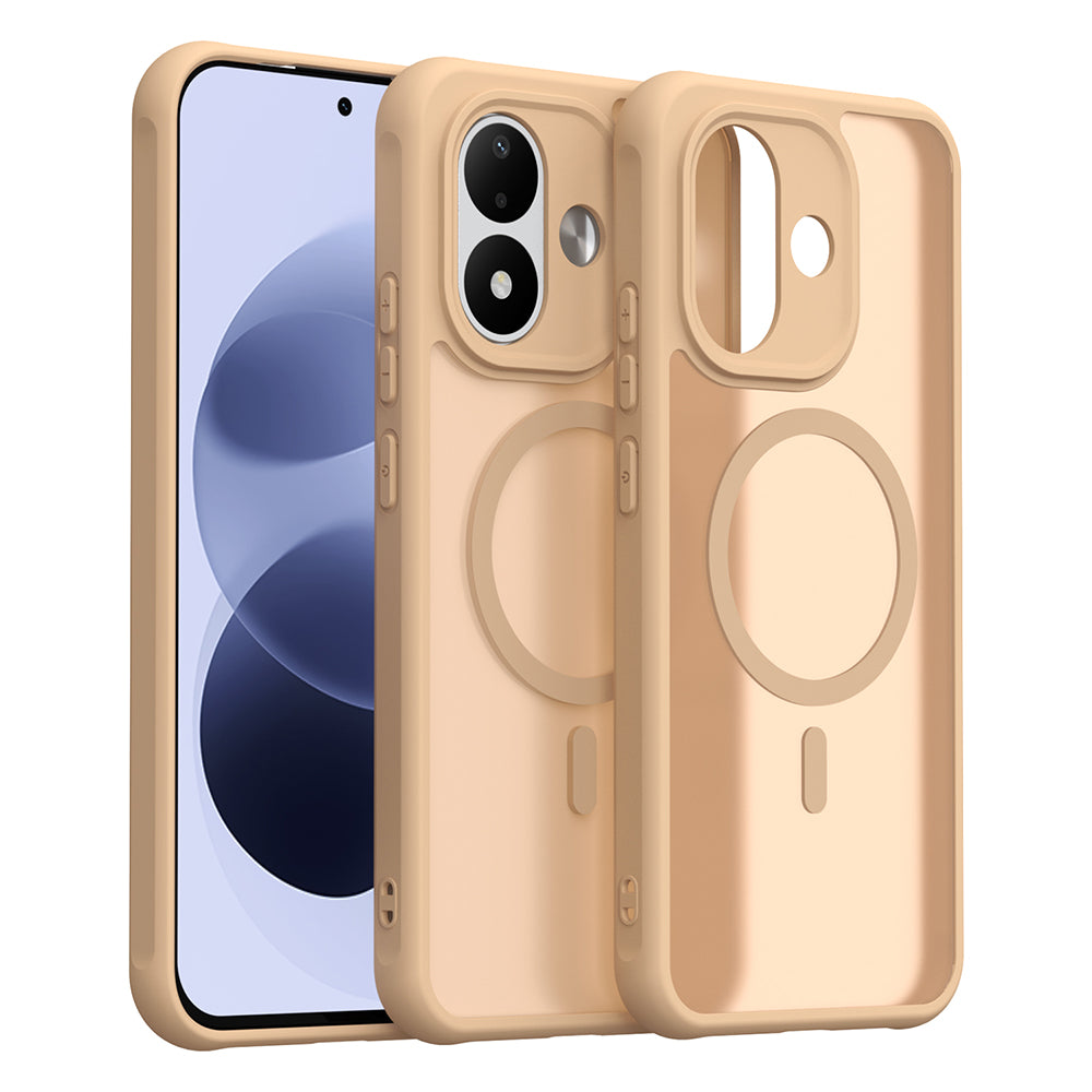 MagSafe-deksel til Xiaomi Redmi Note 17 Pro, Techsuit, HaloFrost II, gullfarget